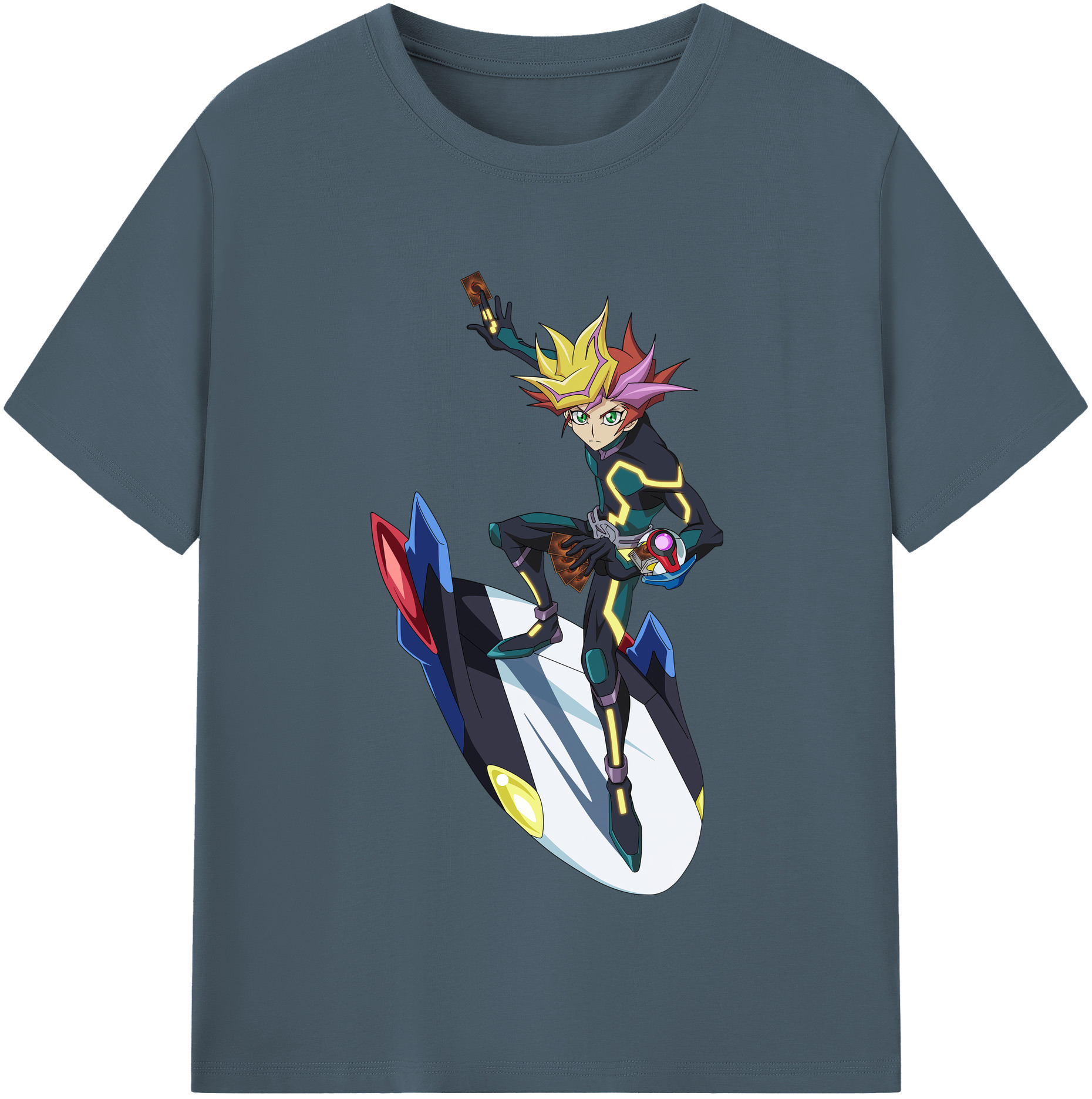 （画像用） 遊☆戯☆王 Yu-Gi-Oh! 綿100％半袖Tシャツ（フロントプリント）